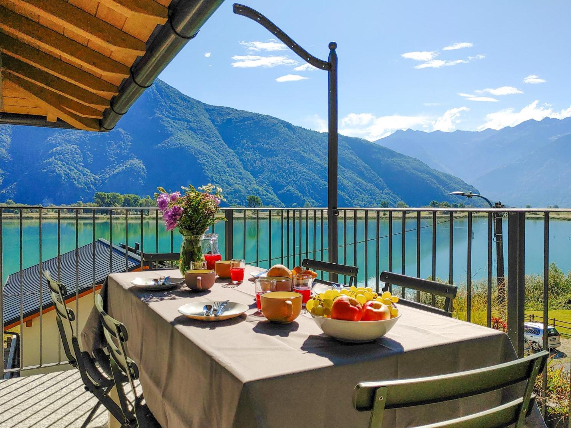 Dascio Silence Ferienwohnung Mit Panorama Balkon Buitenkant foto